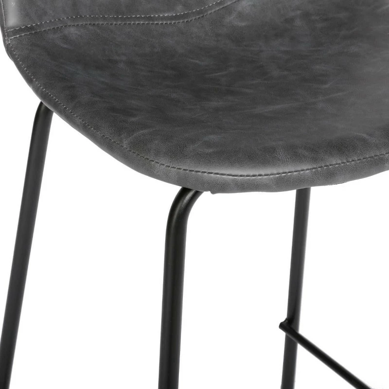 Tabouret De Bar Gris Vladi Atmosphera 4 Tabouret De Bar Gris Vladi Atmosphera – Image 2