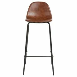 Tabouret De Bar Marron Vladi Atmosphera -Demeyers Magasin tabouret de bar marron collection vladi 2
