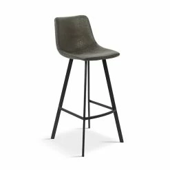 Tabouret De Bar Ozan PU Gris