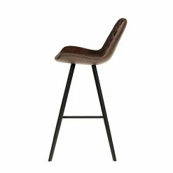 Tabouret De Bar Palmas PU Brun Foncé 13 Tabouret De Bar Palmas PU Brun Foncé -Demeyers Magasin tabouret de bar palmas pu brun fonce 1 5