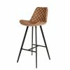 Tabouret De Bar Palmas PU Cognac -Demeyers Magasin tabouret de bar palmas pu cognac