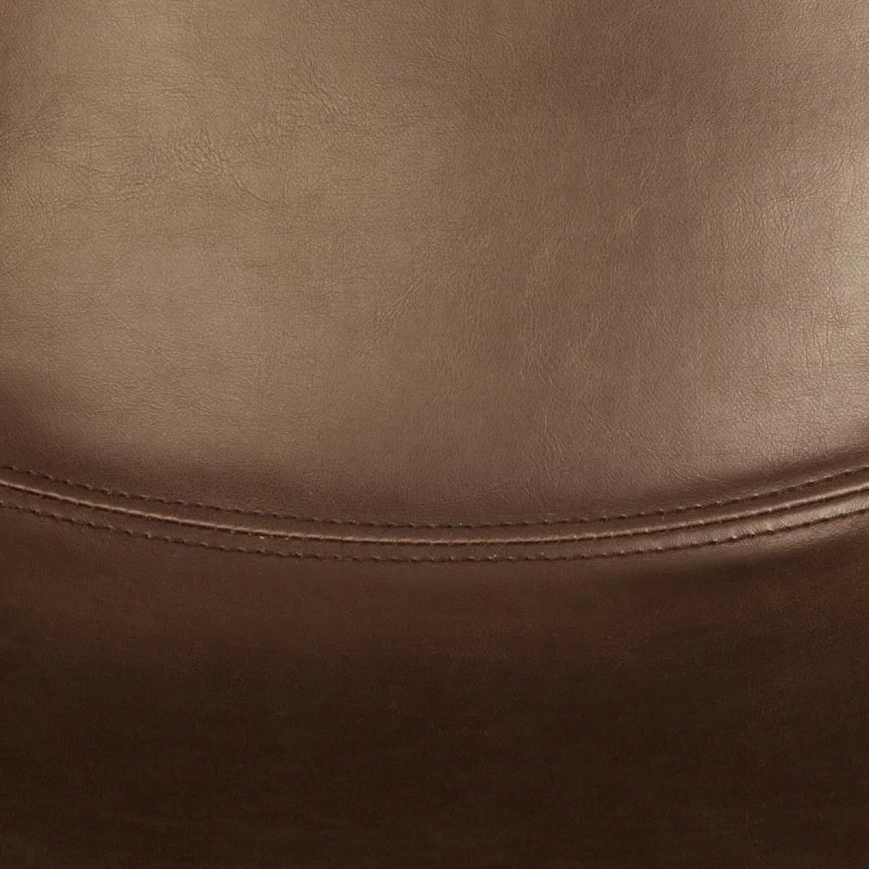 Tabouret De Bar Simili Marron Lois Atmosphera 5 Tabouret De Bar Simili Marron Lois Atmosphera – Image 3