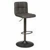 Tabouret De Bar Vintage Delek Ajustable Gris Atmosphera -Demeyers Magasin tabouret de bar vintage delek ajustable gris atmosphera