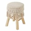 Tabouret Macramé Atmosphera 2 Tabouret Macramé Atmosphera -Demeyers Magasin tabouret macrame atmosphera