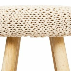 Tabouret Suzette Beige Atmosphera -Demeyers Magasin tabouret suzette beige atmosphera 2