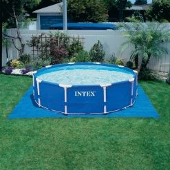 Tapis De Sol 4,72 X 4,72 M Pour Piscine Intex 11 Tapis De Sol 4,72 X 4,72 M Pour Piscine Intex -Demeyers Magasin tapis de sol pour protection de piscine intex 3