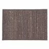 Tapis En Bambou 120 X 170cm Gris Foncé
