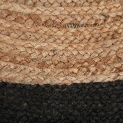 Tapis En Jute Bord Noir D120 Atmosphera 8 Tapis En Jute Bord Noir D120 Atmosphera -Demeyers Magasin tapis en jute bord noir d120 atmosphera 2