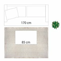 Tapis En Jute Et Coton 120x170cm Atmosphera -Demeyers Magasin tapis en jute et coton 120x170cm atmosphera 4