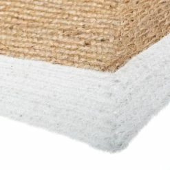 Tapis Jute Naturel Bord Blanc 120x170 Atmosphera 9 Tapis Jute Naturel Bord Blanc 120x170 Atmosphera -Demeyers Magasin tapis jute naturel bord blanc 120x170 atmosphera 3