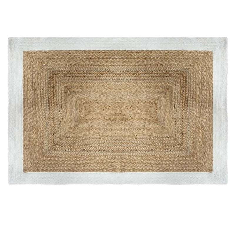 Tapis Jute Naturel Bord Blanc 120x170 Atmosphera 3 Tapis Jute Naturel Bord Blanc 120x170 Atmosphera