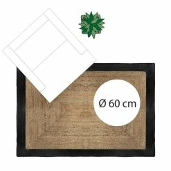 Tapis Jute Naturel Bord Noir 120x170 Atmosphera 9 Tapis Jute Naturel Bord Noir 120x170 Atmosphera -Demeyers Magasin tapis jute naturel bord noir 120x170 atmosphera 2
