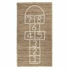 Tapis Marelle Jute 80x150 Cm Atmosphera -Demeyers Magasin tapis marelle jute 80x150 cm atmosphera