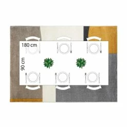 Tapis Rectangulaire Relief Abstrait 160x230 Atmosphera -Demeyers Magasin tapis rectangulaire relief abstrait 160x230 atmosphera 3