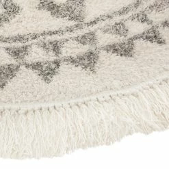 Tapis Rond à Franges D120 Cm Etnik Atmosphera 9 Tapis Rond à Franges D120 Cm Etnik Atmosphera -Demeyers Magasin tapis rond a franges d120 cm etnik atmosphera 3