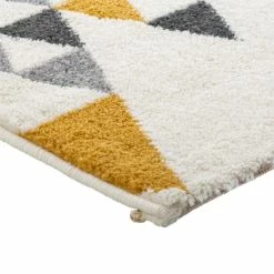 Tapis Triangle 120x170 Ilan Moutarde Atmosphera 8 Tapis Triangle 120x170 Ilan Moutarde Atmosphera -Demeyers Magasin tapis triangle 120x170 ilan moutarde atmosphera 2
