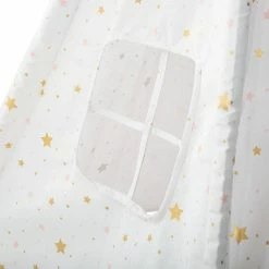 Tipi Décoratif 160 Cm Pour Enfant Blanc Atmosphera -Demeyers Magasin tipi 5 pieds decoratif pour enfant blanc atmosphera 1 2