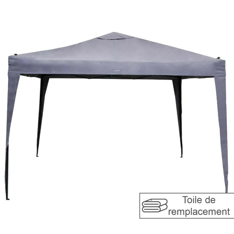 Toile De Tonnelle Easy Up Coloris Ardoise Hespéride 3 Toile De Tonnelle Easy Up Coloris Ardoise Hespéride