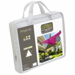 Toile Solaire 3x3x3m Curacao Blanc Hespéride 12 Toile Solaire 3x3x3m Curacao Blanc Hespéride -Demeyers Magasin toile solaire 3x3x3m luxe hesperide curacao blanc 4