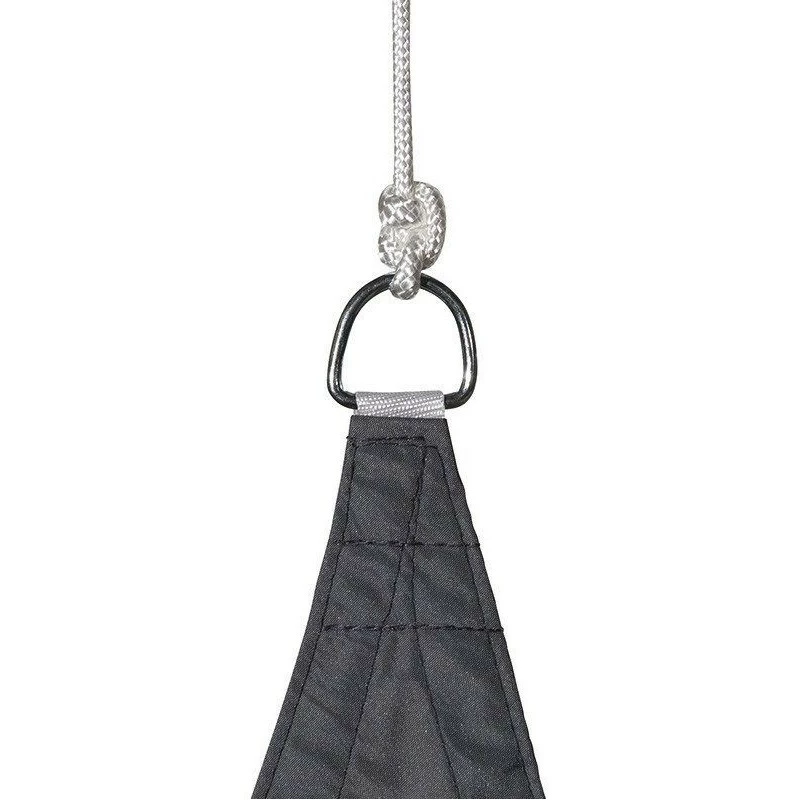 Toile Solaire 3x3x3m Curacao Gris Hespéride 4 Toile Solaire 3x3x3m Curacao Gris Hespéride – Image 2