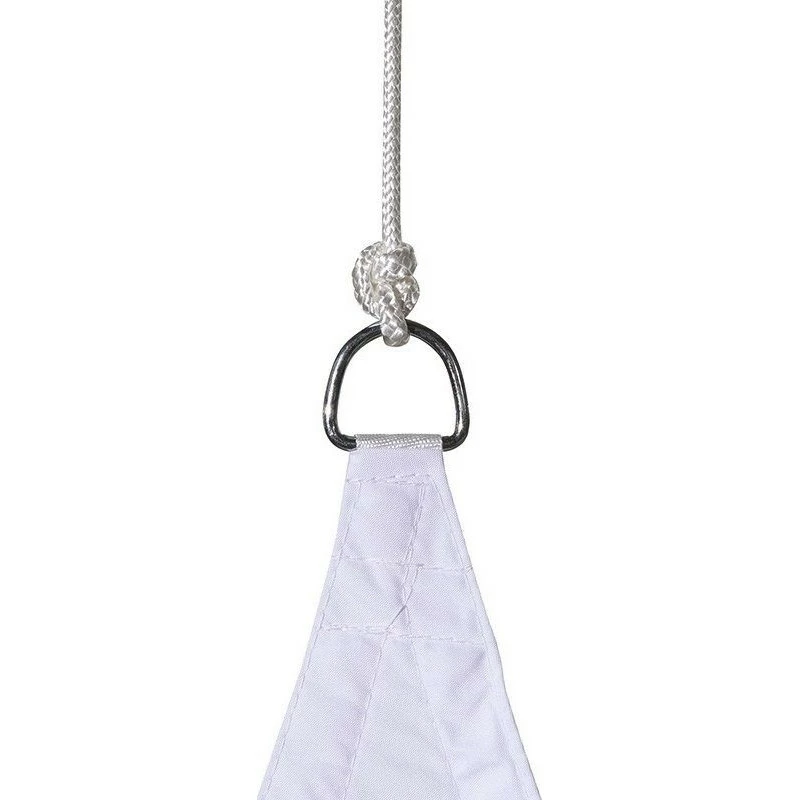 Toile Solaire 5x5x5m Curacao Blanc Hespéride 4 Toile Solaire 5x5x5m Curacao Blanc Hespéride – Image 2