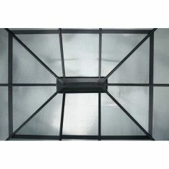 Tonnelle Belize 3,6x3m Graphite Hespéride -Demeyers Magasin tonnelle belize 36x3m graphite hesperide 2
