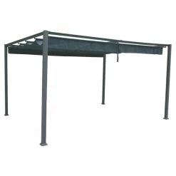 Tonnelle Palmeira 4x3 M Gris Ardoise Hespéride 8 Tonnelle Palmeira 4x3 M Gris Ardoise Hespéride -Demeyers Magasin tonnelle palmeira 4x3 m gris ardoise hesperide 1