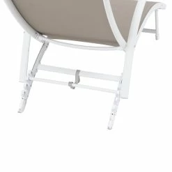 Transat Samba Pliable Noisette/blanc Hespéride -Demeyers Magasin transat samba pliable noisetteblanc hesperide 3