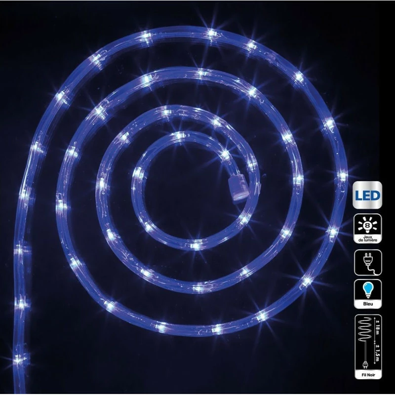 Tube Lumineux 18 Mètres Bleu 3 Tube Lumineux 18 Mètres Bleu
