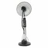 Ventilateur Brumisateur Rotatif Noir -Demeyers Magasin ventilateur brumisateur rotatif noir