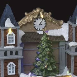 Village De Noël Animé, Lumineux Et Musical Gare Centrale -Demeyers Magasin village de noel anime lumineux et musical gare du centre 1 3