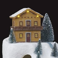 Village De Noël Animé, Lumineux Et Musical Piste De Ski Montagne 9 Village De Noël Animé, Lumineux Et Musical Piste De Ski Montagne -Demeyers Magasin village de noel anime lumineux et musical piste de ski montagne 2