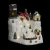 Village De Noël Cours De Ski Lumineux Et Animé -Demeyers Magasin village de noel cours de ski lumineux et anime