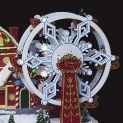 Village De Noël Roue Du Père Noël Animé Et Lumineux 6 Village De Noël Roue Du Père Noël Animé Et Lumineux -Demeyers Magasin village de noel roue du pere noel anime et lumineux 1 1