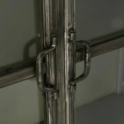 Vitrine Bibliothèque Broc Métal Noir Atmosphera -Demeyers Magasin vitrine bibliotheque broc metal noir atmosphera 4