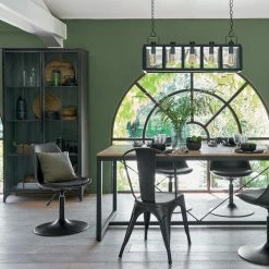 Vitrine Bibliothèque Broc Métal Noir Atmosphera -Demeyers Magasin vitrine bibliotheque broc metal noir atmosphera 5