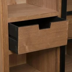 Vitrine Porte Coulissante Danik 2 Tiroirs Atmosphera 14 Vitrine Porte Coulissante Danik 2 Tiroirs Atmosphera -Demeyers Magasin vitrine porte coulissante danik 2 tiroirs atmosphera 4