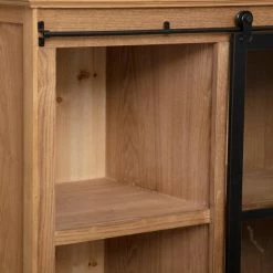 Vitrine Porte Coulissante Danik 2 Tiroirs Atmosphera 15 Vitrine Porte Coulissante Danik 2 Tiroirs Atmosphera -Demeyers Magasin vitrine porte coulissante danik 2 tiroirs atmosphera 5